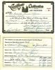 Harold Vernon Lyons Aaronic Priesthood Ordination Certificate