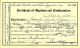 Harold Vernon Lyons Baptism & Confirmation Certificate