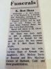 K. Bert Sloan Obituary 1973